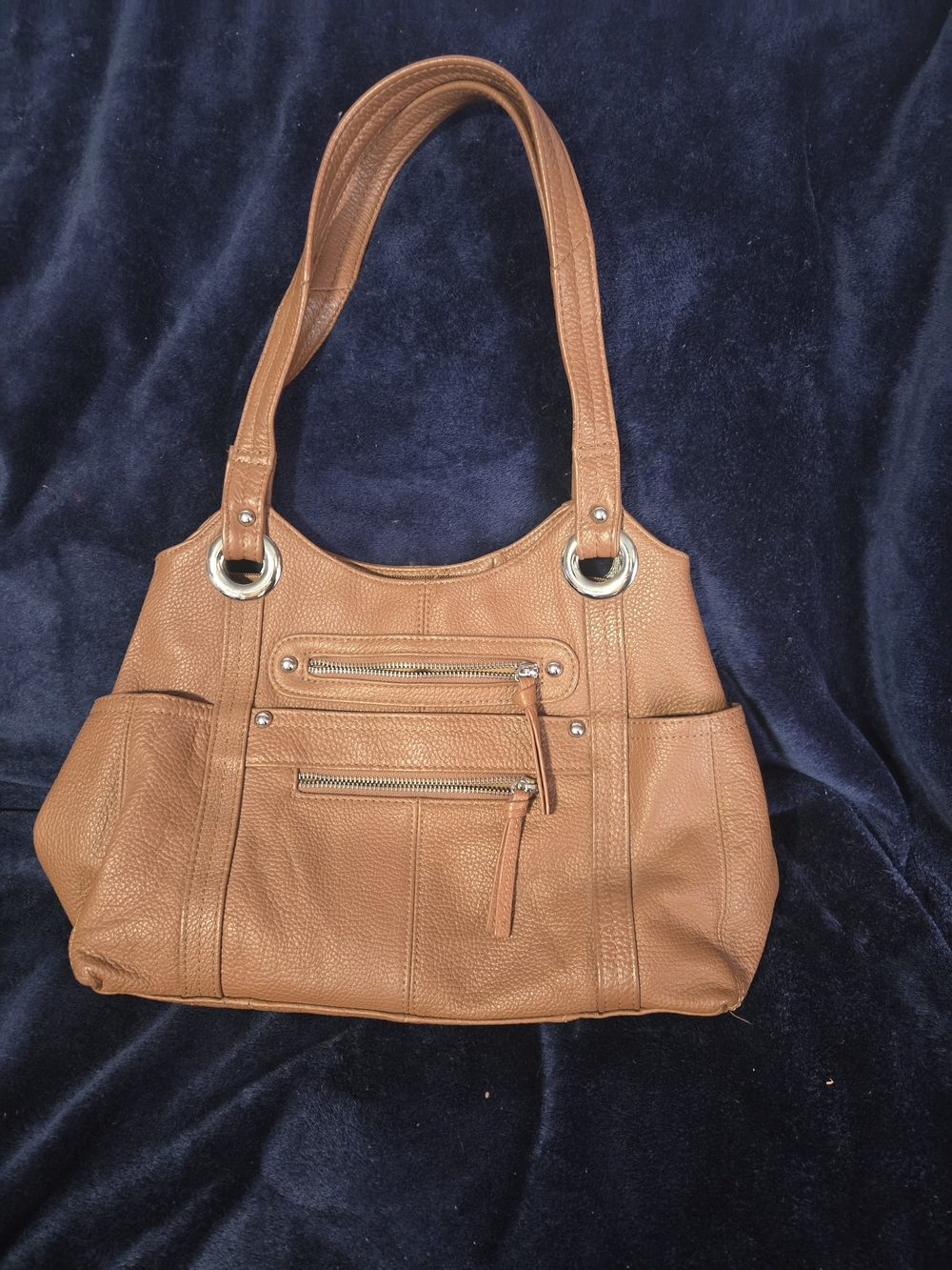 Classic ROMA Conceal Tan Women's Shoulder Bag - Casual Everyday Tote